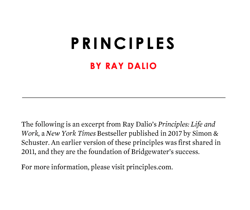 principles ray dalio