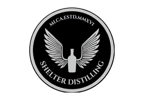shelter distilling logo